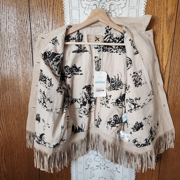 Sundance Big Sky Suede Fringe Jacket - Picture 10 of 16